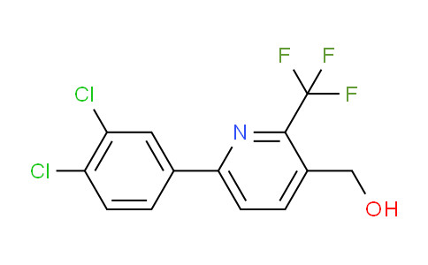 6-(3,4-Dichlorophenyl)-2-(trifluoromethyl)pyridine-3-methanol
