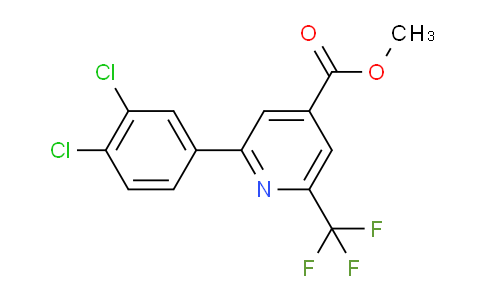 AM66195 | 1361859-08-6 | Methyl 2-(3,4-dichlorophenyl)-6-(trifluoromethyl)isonicotinate