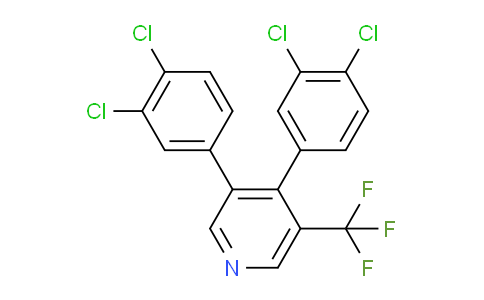 AM66203 | 1361719-67-6 | 3,4-Bis(3,4-dichlorophenyl)-5-(trifluoromethyl)pyridine