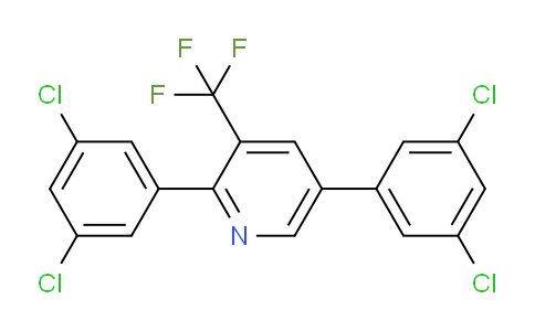 2,5-Bis(3,5-dichlorophenyl)-3-(trifluoromethyl)pyridine