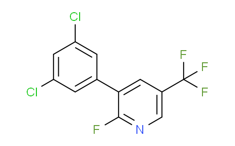 3-(3,5-Dichlorophenyl)-2-fluoro-5-(trifluoromethyl)pyridine