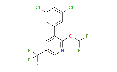 3-(3,5-Dichlorophenyl)-2-(difluoromethoxy)-5-(trifluoromethyl)pyridine