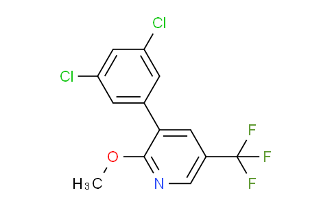 3-(3,5-Dichlorophenyl)-2-methoxy-5-(trifluoromethyl)pyridine