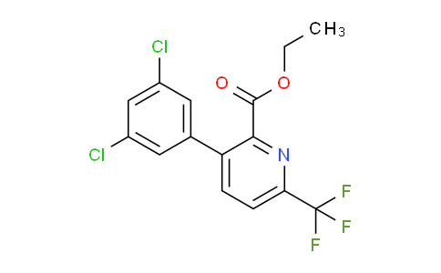 Ethyl 3-(3,5-dichlorophenyl)-6-(trifluoromethyl)picolinate