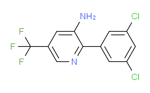 3-Amino-2-(3,5-dichlorophenyl)-5-(trifluoromethyl)pyridine
