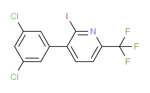 AM66254 | 1361761-84-3 | 3-(3,5-Dichlorophenyl)-2-iodo-6-(trifluoromethyl)pyridine