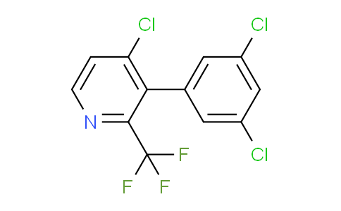 4-Chloro-3-(3,5-dichlorophenyl)-2-(trifluoromethyl)pyridine