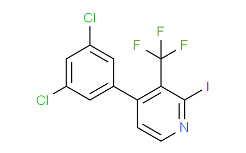 AM66279 | 1361474-45-4 | 4-(3,5-Dichlorophenyl)-2-iodo-3-(trifluoromethyl)pyridine