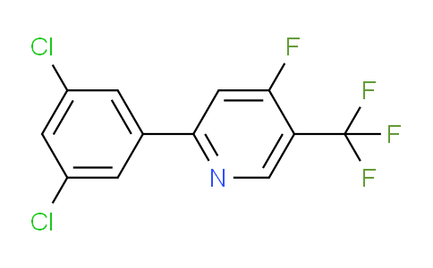 AM66280 | 1361845-72-8 | 2-(3,5-Dichlorophenyl)-4-fluoro-5-(trifluoromethyl)pyridine