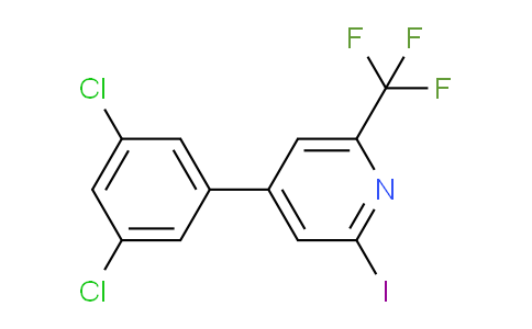 4-(3,5-Dichlorophenyl)-2-iodo-6-(trifluoromethyl)pyridine