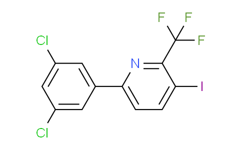 AM66282 | 1361721-90-5 | 6-(3,5-Dichlorophenyl)-3-iodo-2-(trifluoromethyl)pyridine