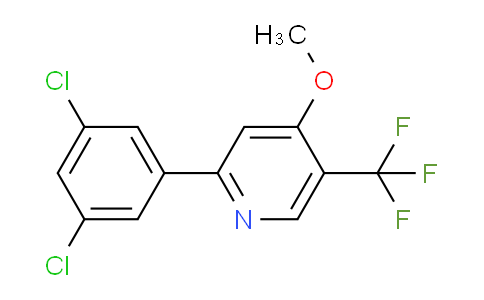 2-(3,5-Dichlorophenyl)-4-methoxy-5-(trifluoromethyl)pyridine