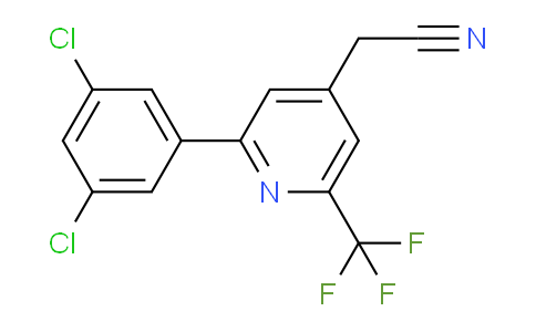2-(3,5-Dichlorophenyl)-6-(trifluoromethyl)pyridine-4-acetonitrile