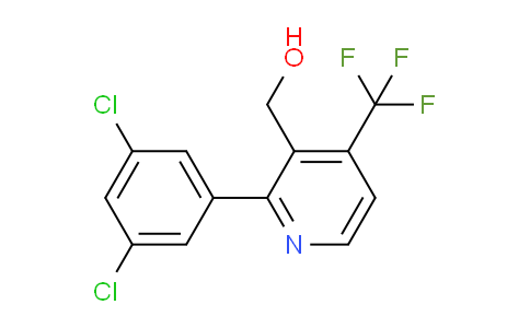 2-(3,5-Dichlorophenyl)-4-(trifluoromethyl)pyridine-3-methanol