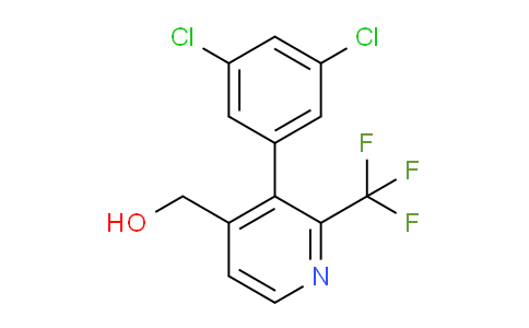 3-(3,5-Dichlorophenyl)-2-(trifluoromethyl)pyridine-4-methanol