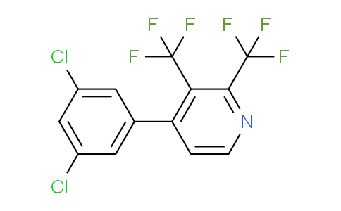 AM66345 | 1361724-63-1 | 2,3-Bis(trifluoromethyl)-4-(3,5-dichlorophenyl)pyridine
