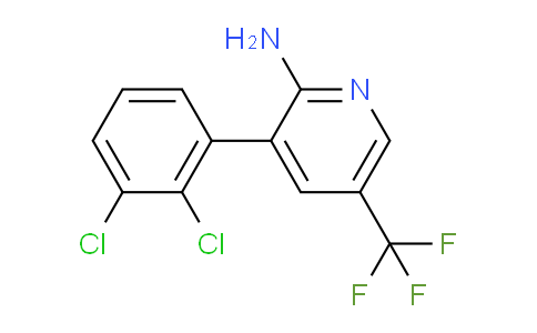2-Amino-3-(2,3-dichlorophenyl)-5-(trifluoromethyl)pyridine