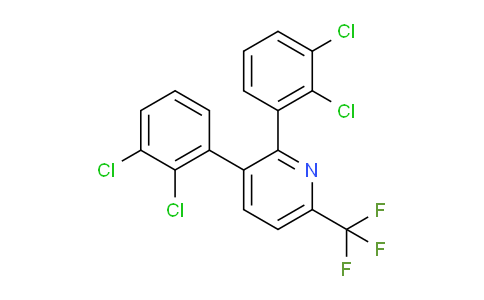 2,3-Bis(2,3-dichlorophenyl)-6-(trifluoromethyl)pyridine