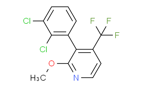 3-(2,3-Dichlorophenyl)-2-methoxy-4-(trifluoromethyl)pyridine