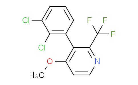 3-(2,3-Dichlorophenyl)-4-methoxy-2-(trifluoromethyl)pyridine