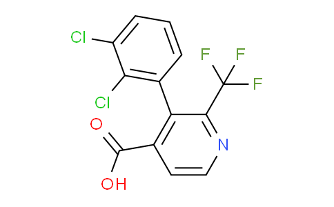 AM66460 | 1361688-18-7 | 3-(2,3-Dichlorophenyl)-2-(trifluoromethyl)isonicotinic acid
