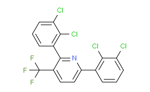 2,6-Bis(2,3-dichlorophenyl)-3-(trifluoromethyl)pyridine