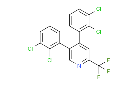 4,5-Bis(2,3-dichlorophenyl)-2-(trifluoromethyl)pyridine