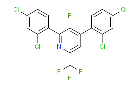 AM66543 | 1361781-60-3 | 2,4-Bis(2,4-dichlorophenyl)-3-fluoro-6-(trifluoromethyl)pyridine