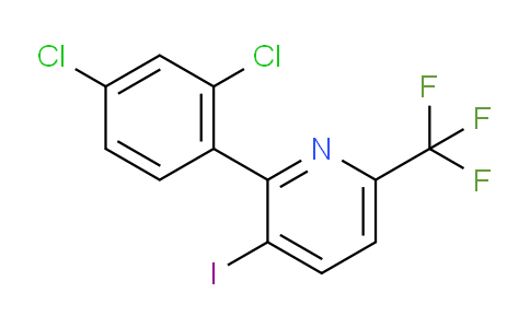 2-(2,4-Dichlorophenyl)-3-iodo-6-(trifluoromethyl)pyridine