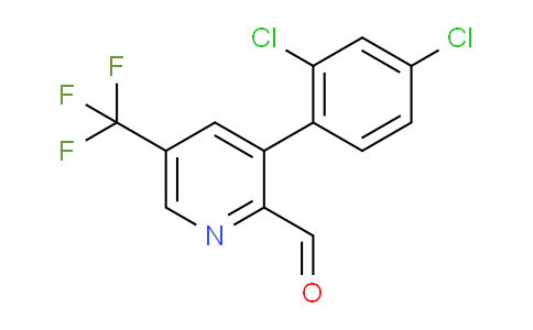 3-(2,4-Dichlorophenyl)-5-(trifluoromethyl)picolinaldehyde