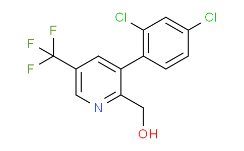 3-(2,4-Dichlorophenyl)-5-(trifluoromethyl)pyridine-2-methanol