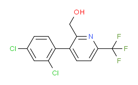 3-(2,4-Dichlorophenyl)-6-(trifluoromethyl)pyridine-2-methanol