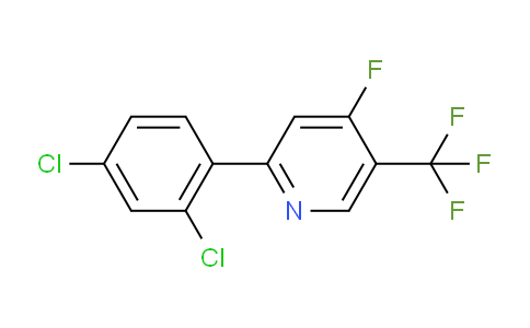 AM66573 | 1361906-24-2 | 2-(2,4-Dichlorophenyl)-4-fluoro-5-(trifluoromethyl)pyridine
