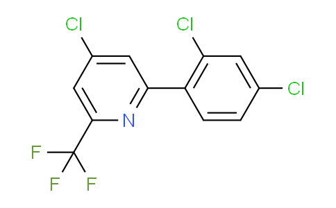 4-Chloro-2-(2,4-dichlorophenyl)-6-(trifluoromethyl)pyridine