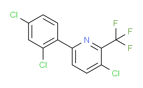 3-Chloro-6-(2,4-dichlorophenyl)-2-(trifluoromethyl)pyridine