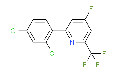 2-(2,4-Dichlorophenyl)-4-fluoro-6-(trifluoromethyl)pyridine