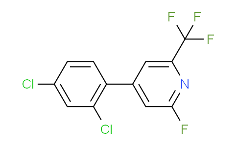 AM66586 | 1361828-88-7 | 4-(2,4-Dichlorophenyl)-2-fluoro-6-(trifluoromethyl)pyridine