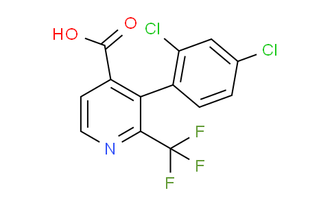 3-(2,4-Dichlorophenyl)-2-(trifluoromethyl)isonicotinic acid