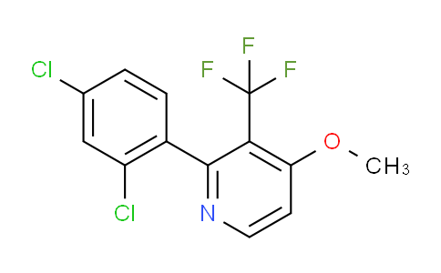 AM66592 | 1361680-78-5 | 2-(2,4-Dichlorophenyl)-4-methoxy-3-(trifluoromethyl)pyridine