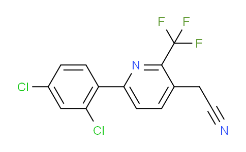 AM66605 | 1361680-98-9 | 6-(2,4-Dichlorophenyl)-2-(trifluoromethyl)pyridine-3-acetonitrile