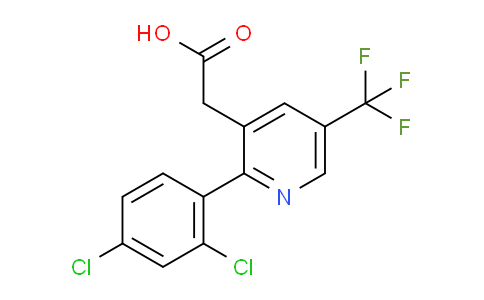 AM66613 | 1361849-00-4 | 2-(2,4-Dichlorophenyl)-5-(trifluoromethyl)pyridine-3-acetic acid