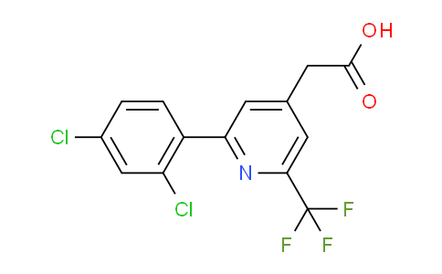 AM66615 | 1361893-17-5 | 2-(2,4-Dichlorophenyl)-6-(trifluoromethyl)pyridine-4-acetic acid