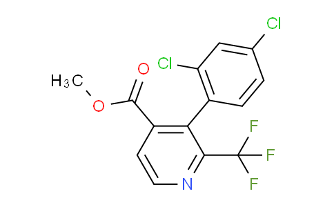 AM66621 | 1361849-09-3 | Methyl 3-(2,4-dichlorophenyl)-2-(trifluoromethyl)isonicotinate