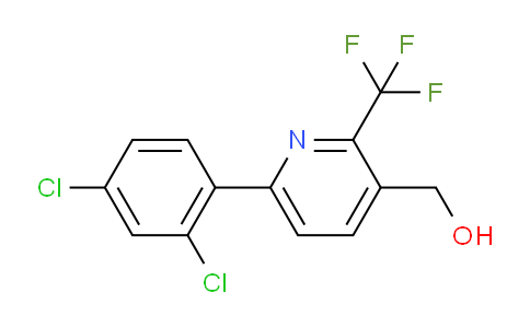 6-(2,4-Dichlorophenyl)-2-(trifluoromethyl)pyridine-3-methanol