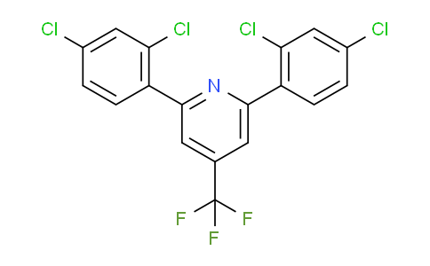 2,6-Bis(2,4-dichlorophenyl)-4-(trifluoromethyl)pyridine