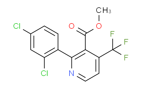 AM66633 | 1361786-06-2 | Methyl 2-(2,4-dichlorophenyl)-4-(trifluoromethyl)nicotinate