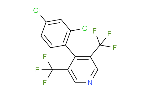 3,5-Bis(trifluoromethyl)-4-(2,4-dichlorophenyl)pyridine