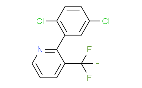 2-(2,5-Dichlorophenyl)-3-(trifluoromethyl)pyridine