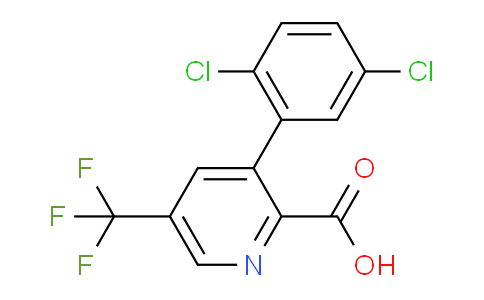 3-(2,5-Dichlorophenyl)-5-(trifluoromethyl)picolinic acid