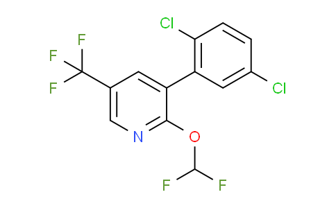 AM66670 | 1361818-78-1 | 3-(2,5-Dichlorophenyl)-2-(difluoromethoxy)-5-(trifluoromethyl)pyridine